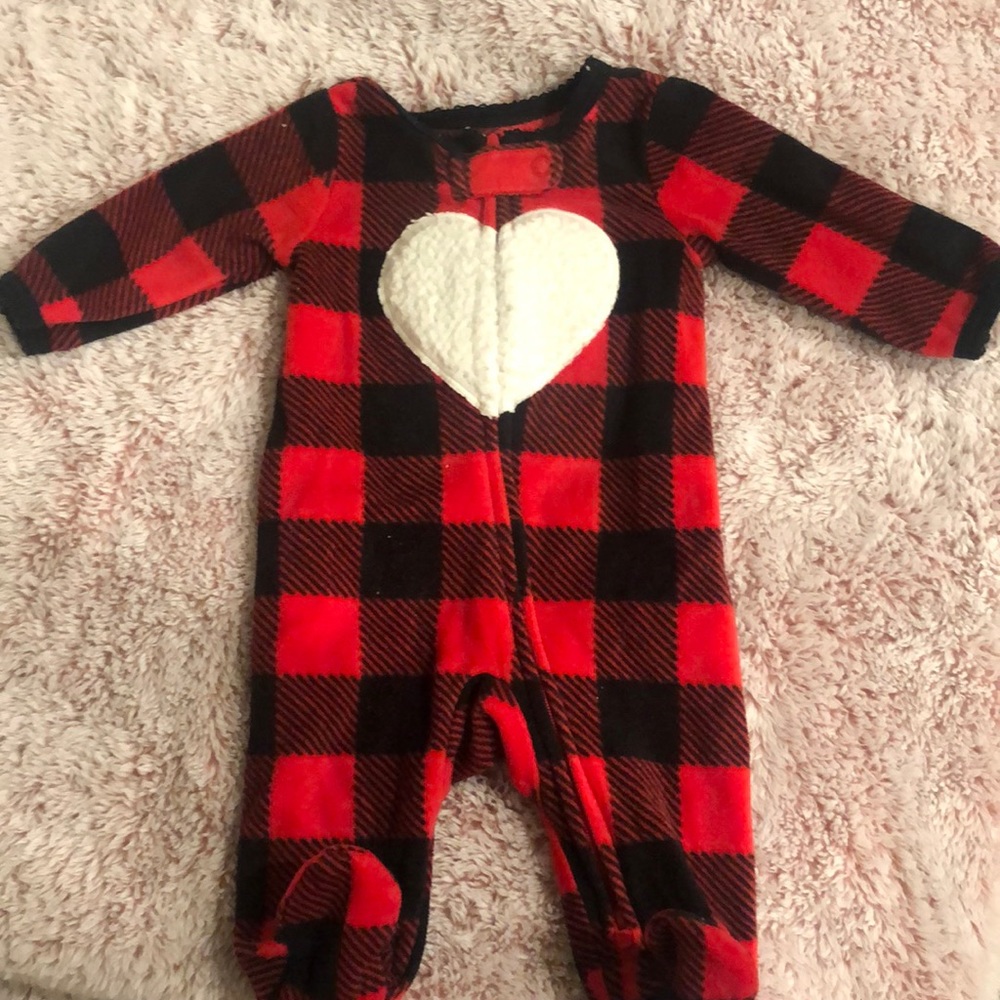 Fleece Zip-up one piece